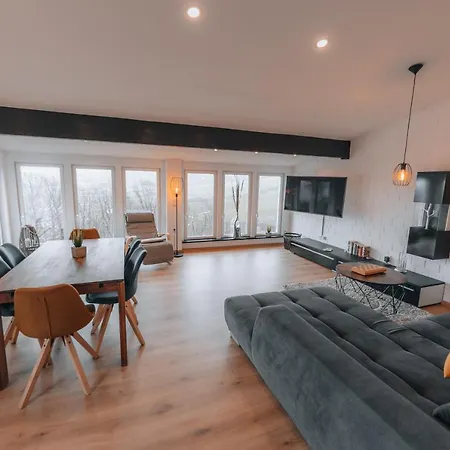 Tatil Evi Rhoenkristall Modernes Terrassenhaus Mit Weitblick Bischofsheim an der Rhön