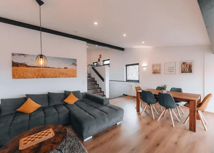 Rhönkristall Modernes Terrassenhaus Mit Weitblick Ferienhaus